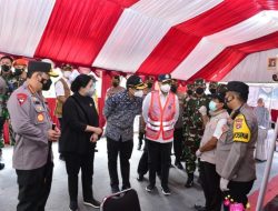 Bersama Panglima TNI, Kapolri Tinjau Pos Penyekatan Merak-Bakauheni