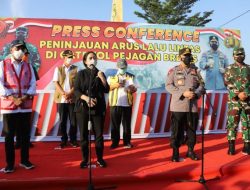 Cek Gerbang Tol Penjagaan Brebes, Ini Yang Disampaikan Kapolri