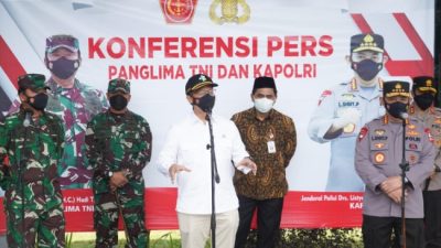 Panglima TNI : Perkuat Tracing Kontak Erat Covid-19 di Kabupaten Wonogiri