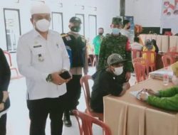 Camat Pasawahan, Purwakarta Tinjau Pelaksanaan Vaksinasi Covid-19