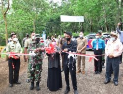 Kapolres Banjar Hadiri Penutupan Kegiatan BSMSS Kodim 0613 Ciamis di Desa Batulawang