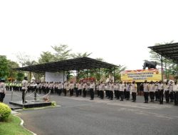 Kapolres Banjar Pimpin Upacara Pemberian Penghargaan Personel berprestasi