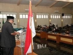 Di Agenda Paripurna, Bupati Sukabumi Sampaikan Manfaat Penyertaan Modal Dan Penguatan Kinerja Perumda