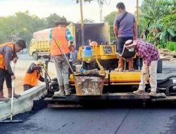 Pengerjaan Bundaran Longkang Di Desa Jaar Akan Segera Rampung