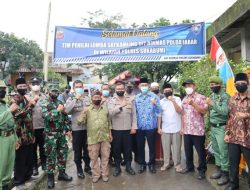 Pos Satkamling Polres Sukabumi Mendapat Penilaian Polda Jabar