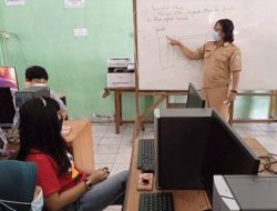 Dinas Perpustakaan Barito Timur Adakan Kursus Komputer Gratis Bagi Pelajar Sekolah Dasar