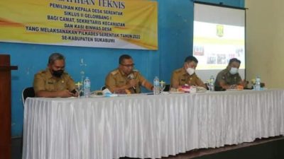 Pilkades Serentak, Bupati Sukabumi Kenalkan Aplikasi “Sijaro Peka”Untuk Pelaporan