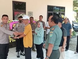 Polsek Sukatani Dapat Kejutan Dari Unsur Muspika di Hari Bhayangkara