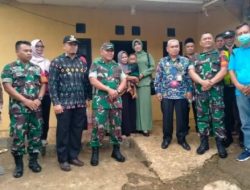 Tekan Angka Stunting, Dandim 0622 Dan Jajaran Angkat 18 Penderita Stunting Sebagai Anak Asuh