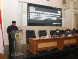 Paripurna DPRD Kabupaten Sukabumi, Penyempurnaan Dan Penyesuaian Hasil Evaluasi Gubernur Atas Raperda APBD 2023