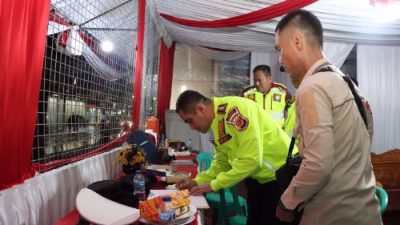 Polres Sukabumi Kota Tinjau Kesiapan Pos Keamanan Jelang Tahun Baru