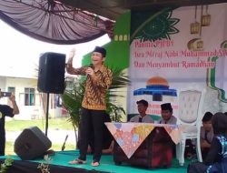 Bekerjasama Dengan DKM Masjid Desa Pasawahan, Karang Taruna Sinar Muda, Hadirkan Kyai Kondang Dalam Peringatan Isra Mi’raj Nabi Muhammad SAW