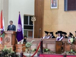 Sekda Ciamis Dr. H. Tatang, M.Pd. Hadiri Pengukuhan Guru Besar di Universitas Galuh