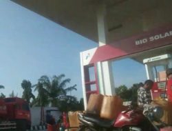 SPBU di Kab.Batubara Leluasa Layani Pembelian BBM Dengan Menggunakan Puluhan Jerigen