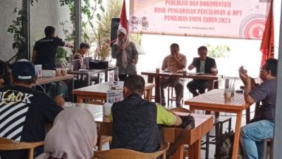 Bawaslu Kota Sukabumi Gelar Acara Publikasi dan Dokumentasi Hasil Pengawasan Pencalonan dan DPT Pemilu 2024