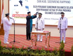 Junaedi. B. S.Sos,. MH., Resmi Dilantik Jadi Penjabat Bupati Jeneponto