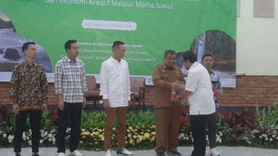 Plt Kadispar Kabupaten Sukabumi Buka Bimtek Pemasaran Pariwisata dan Ekonomi Kreatif melalui Media Sosial