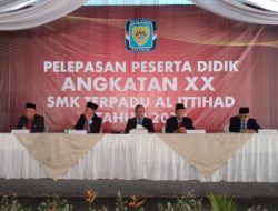 SMK Terpadu I’tihad Purabaya Lepas 197 Orang Siswanya