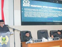 Paripurna DPRD Kabupaten Sukabumi Bahas Raperda KLA dan LPJ APBD 2023