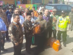 Polsek Tanjung Batu Lakukan Pengamanan dan Hadiri Acara Kunjungan serta Pemberian Bantuan bagi Korban Kebakaran