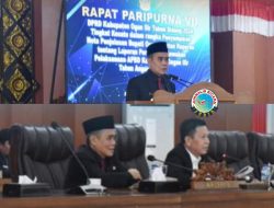 DPRD Ogan Ilir Rapat Paripurna ke-VII 2024, Penyampaian Laporan Bupati Terhadap APBD