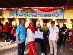 Forcam 1 KORMI, Desa Tanjung Harapan Juara 2 Lomba Senam Jantung Sehat