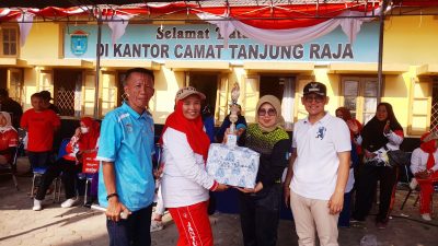 Forcam 1 KORMI, Desa Tanjung Harapan Juara 2 Lomba Senam Jantung Sehat