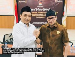 Hendrik-Luky Penuhi Syarat, Siap Rebut Hati Sumedang di Pilkada 2024