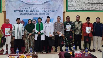 Seminar dan Sosialiasi Program Pengabdian Kepada Masyarakat Melalui Ustadz Garis Depan dan Dai 3T