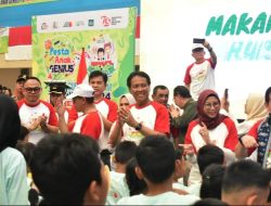 Program Genius Diluncurkan, Ribuan Siswa SD di OKI Dapat Makan Bergizi Gratis