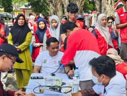 RSUD Lanto Daeng Pasewang Gelar Aksi Donor Darah di Giat Jalan Santai dan Car Free Day Semarak 17 Agustus 2024