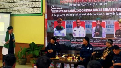 Ponpes Modern Dzikir Al Fath Sukabumi Gelar Seminar Anti Narkoba