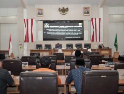 Paripurna Ke-3 Tetapkan Tim Penyusun Rancangan Peraturan DPRD Kabupaten Sukabumi