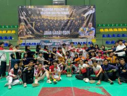 Tim Pencak Silat Kabupaten Sukabumi Raih Juara Umum Ketiga di Kejurda Pelajar III Jawa Barat