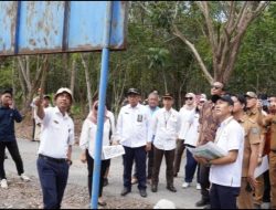 PN Kayuagung Gelar Sidang Lapangan Sengketa Hutan Kota