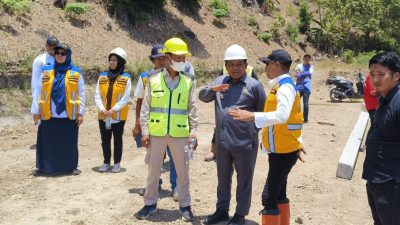 Pj Bupati Jeneponto Tinjau Progres Pengerjaan Saluran Induk Irigasi Kelara Karalloe Kab.Jeneponto Sul-Sel