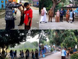 SMPN 1 Rantau Panjang Terapkan Program Budaya Karakter Disiplin Dan Kebersihan