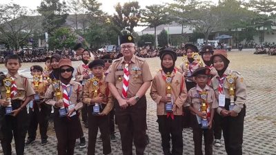 Ratusan Pramuka Penggalang dan Penegak Ikuti Panca Lomba Bupati Cup  2024