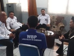 Lapas Sumedang Gandeng Kemenag untuk Deradikalisasi Napiter : Membangun Kesadaran Moderat dan Perdamaian