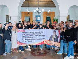 Silaturahim Kelas M 8’90 Unpas Bandung, Sekaligus Dukung Paslon 04 Pilkada Sumedang 2024