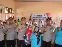 Polres Ogan Ilir Laksanakan Kegiatan Makan Siang Sehat dan Bergizi di SDN 16 Indralaya, Kabupaten Ogan Ilir