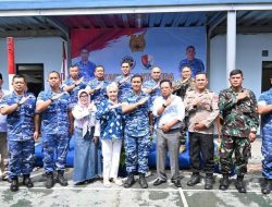 TNI AU Resmikan Balai Serba Guna di Desa Margahayu Selatan