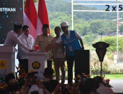 Presiden Prabowo Subianto Resmikan 26 Infrastruktur Kelistrikan di Waduk Jatigede